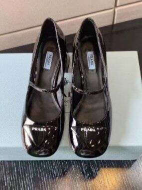 Prada black Mary Jane Pumps
